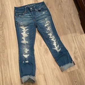 American Eagle Artist Crop Jeans, size 6, EUC